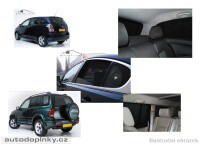 Privacy Shades p�esn� protislune�n� clony - 4 d�ln� sada Daewoo Matiz 5dv. -- od roku v�roby 98-